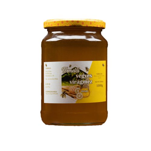 Vegyes virágméz csomag, 12 darabos
